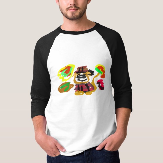 Camiseta Perro retriever dorado Autumn  (Anverso)