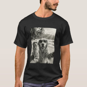 Camiseta Perro Retriever Dorado Genial Selfie Divertido Per