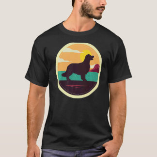 Camiseta Perro Retriever Dorado Retro  2