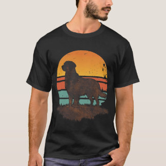 Camiseta Perro Retriever Dorado Retro Vintage Años 70 Atard