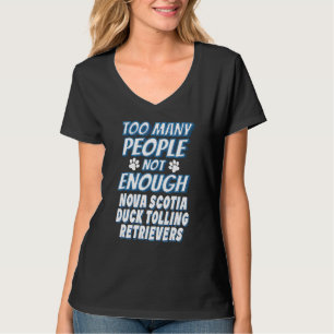 Camiseta Perro Retriever Tolling de Pato de Nueva Escocia