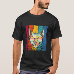 Camiseta Perro retro