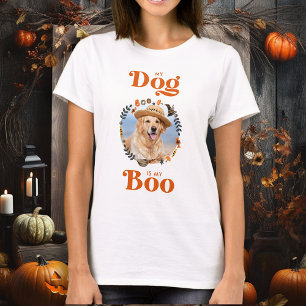 Camiseta Perro retro es mi foto Mascota personalizada de Bo
