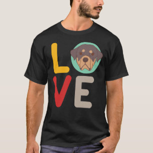 Camiseta Perro retro rotulador de porcino negro marrón chif