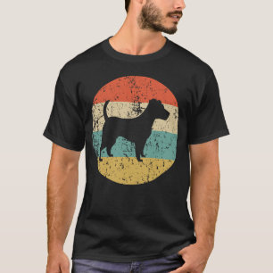 Camiseta Perro retro vintage Jack Russell Terrier