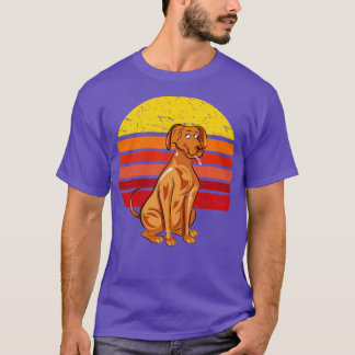 Camiseta Perro Retro Vizsla