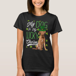 Camiseta Perro Ridgeback Rhodesiano Mi Perro Es Mi Afortuna