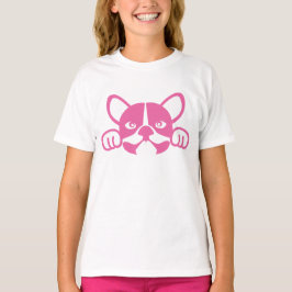 Camiseta Perro rosa para recuerdo