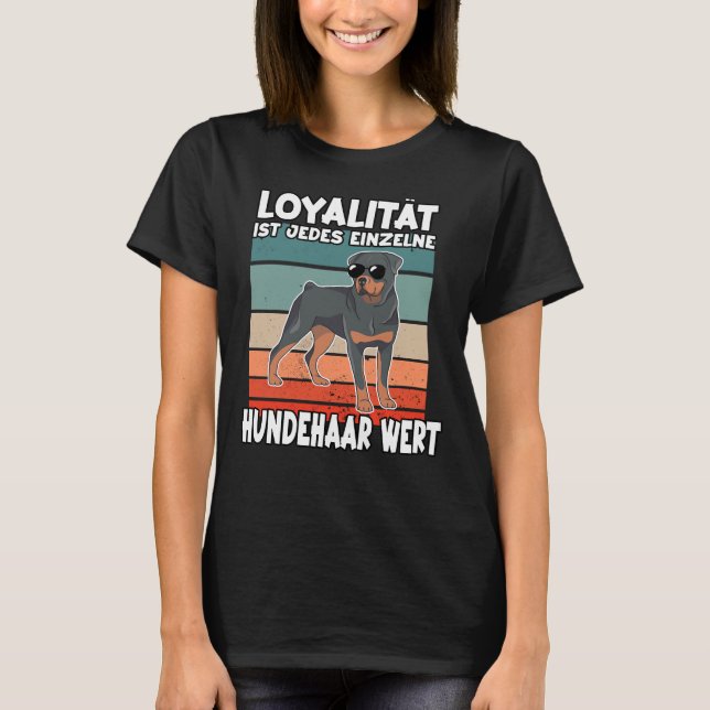 Camiseta Perro Rotti Dad Dog Lover Rottweiler Dogs (Anverso)