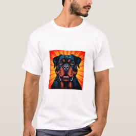 Camiseta Perro Rottweiler