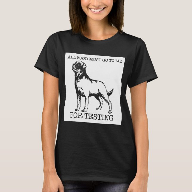 Camiseta Perro Rottweiler (Anverso)