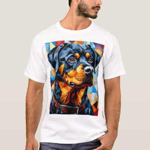 Camiseta Perro Rottweiler