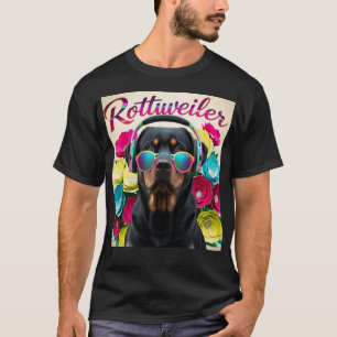 Camiseta Perro Rottweiler