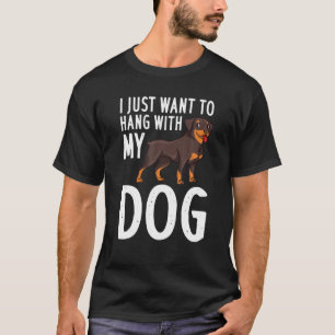 Camiseta Perro Rottweiler Cachorros Dueño Lover
