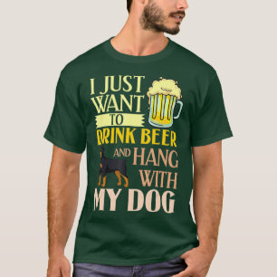 Camiseta Perro Rottweiler Cachorros Dueño Lover