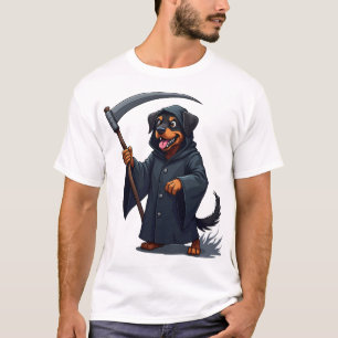 Camiseta Perro Rottweiler Segador Siniestro