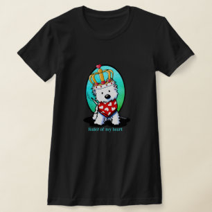 Camiseta Perro Royal Westie KiniArt