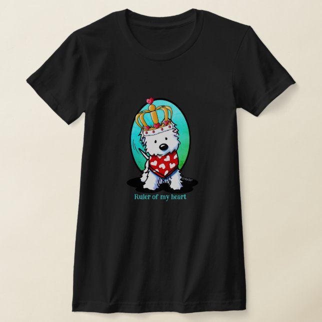 Camiseta Perro Royal Westie KiniArt (Distribución)