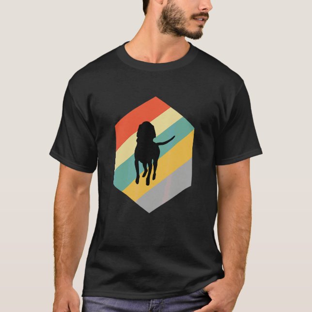 Camiseta Perro sabueso de Bruno Jura (Anverso)