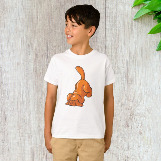 Camiseta Perro Sabueso Naranja (Subido por el creador)