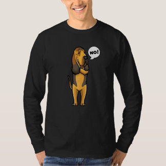 Camiseta Perro Sabueso Terco No  