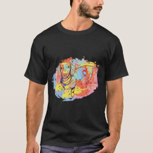 Camiseta Perro salchicha adorable