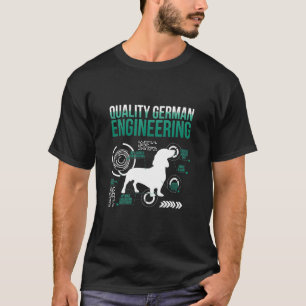 Camiseta Perro salchicha alemán sarcástico broma
