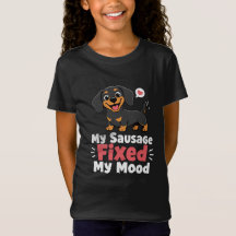 Camiseta Perro Salchicha Foto Personalizada Arregl