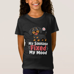 Camiseta Perro Salchicha Foto Personalizada Arregl