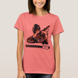 Camiseta Perro salvaje africano por Natasha Bowdoin