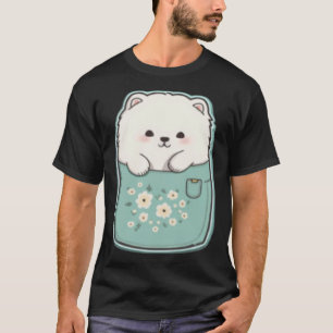 Camiseta Perro samoyado en tu Pocket Dog 4