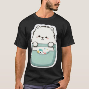 Camiseta Perro Samoyed en tu Pocket Dog 10
