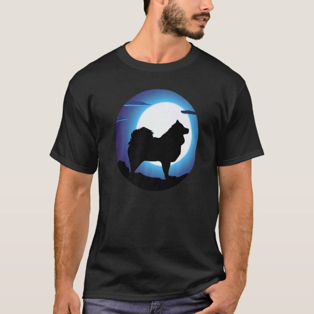 Camiseta Perro Samoyedo Bjelkier Retro (Anverso)
