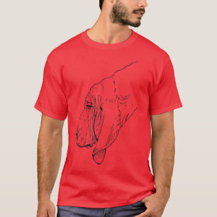 Camiseta Perro sangriento amante dueño de sangre perro vint