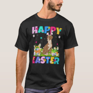 Camiseta Perro sangriento feliz conejo de Pascua, sabor a s