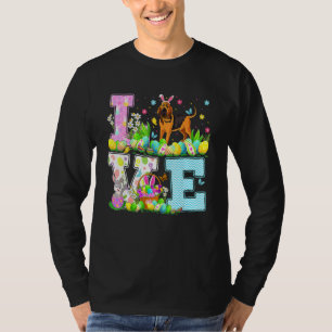Camiseta Perro sangriento Semana Santa Caza de Huevos Amor 