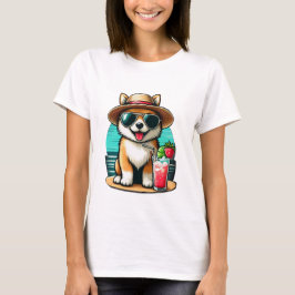 Camiseta Perro sarcástico y gracioso