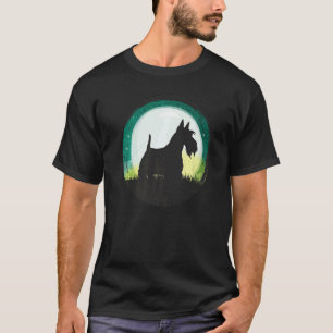 Camiseta Perro Scotty Terrier de Aberdeen Retro 1