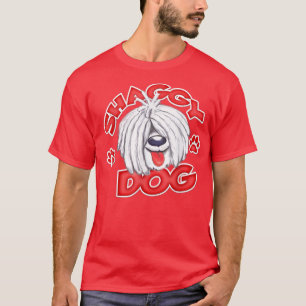Camiseta Perro Shaggy White 
