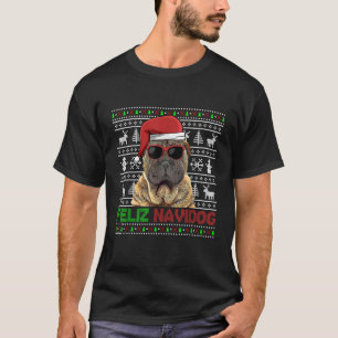 Camiseta Perro Shar Pei Chino Feliz Navidog Navidad Diverti