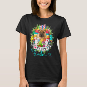 Camiseta Perro Shar Pei En Cebollos De Huevos De Pascua Fel