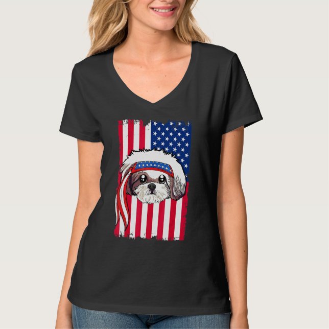 Camiseta Perro Shid Tzu (Anverso)