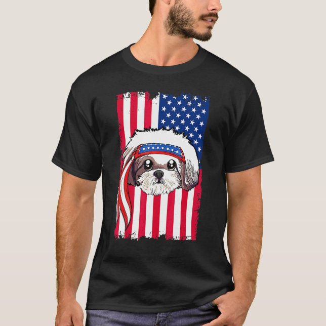 Camiseta Perro Shid Tzu (Anverso)