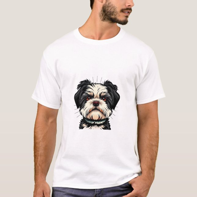 Camiseta Perro Shih Tzu (Anverso)