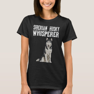 Camiseta Perro Siberian Husky Wisperer