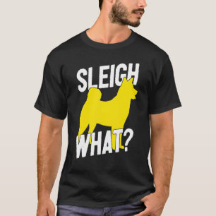 Camiseta Perro Sled Sledding Husky Sleigh What Musher