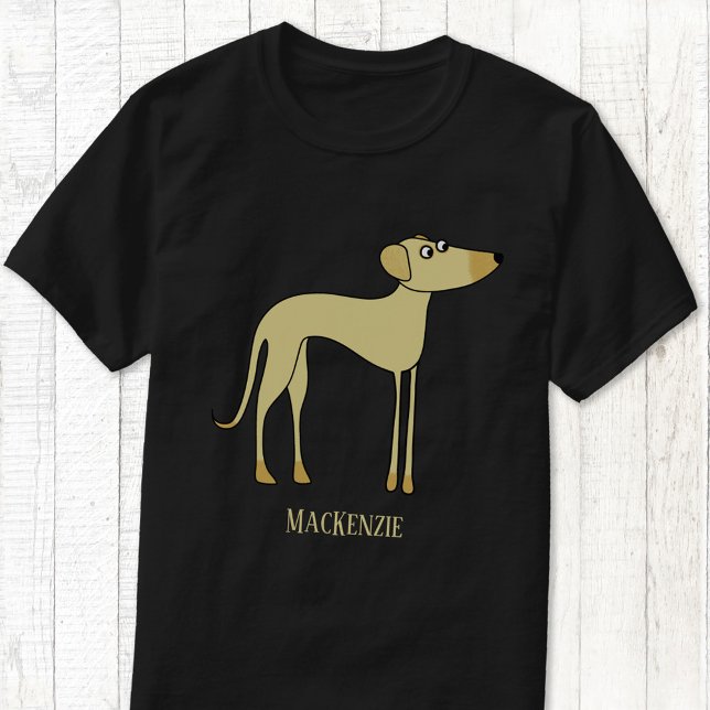 Camiseta Perro Sloughi (Sloughi Saluki personalized name dog lover t-shirt)
