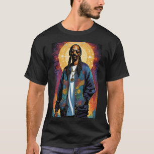 Camiseta Perro Snoop: poder de las flores