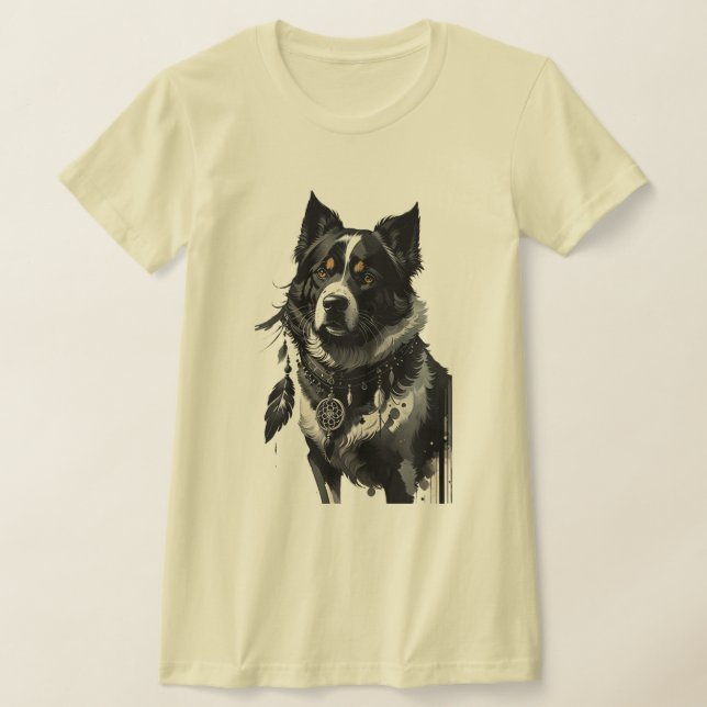 Camiseta perro, soñador, amuleto, talismán, (Distribución)
