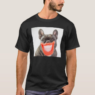 Camiseta Perro sonriente de las imágenes el A de Getty